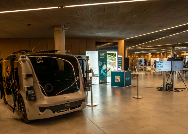 autoTAXI Demonstration & autotech.agil Stand