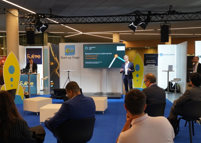 autotech.agil Pitch durch Raphael van Kempen